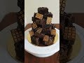 brownie tower🤎🤎 shortvideo cake brownies udumalpet