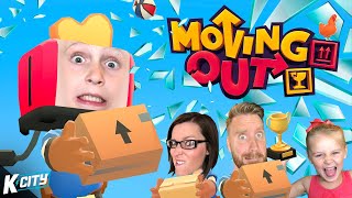 We're MOVING OUT! (Like a Gang Beasts Moving Company!) K-CITY GAMING