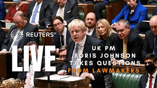 LIVE: UK PM Boris Johnson takes questions from lawmakers after calling for more sanctions on Russia