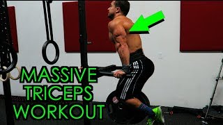 Advanced MASSIVE Triceps Workout | Size AND Strength!