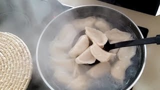 Homemade Dumplings, with pork and Chinese cabbage, recipe #16 | 猪肉白菜水饺