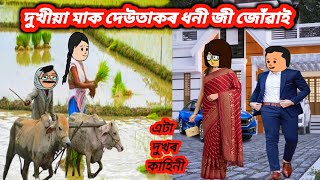 দুখীয়া মাক দেউতাকৰ ধনী জী জোঁৱাই /Assamese cartoon /assamese cartoon story /assamese serial