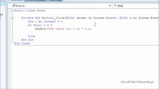 Visual Basic Tutorial 9 Greek