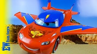 Lightning McQueen Gearup and Go 5 in 1 Set Disney Pixar Cars Toys 2015