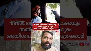 KSRTC ഡ്രൈവറും കാക്കയും | Amazing View #shorts #ksrtc #viral #trending #short #ytshorts #yt #ytviral