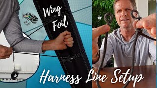 Harness Line Setup for Wing Foiling- Product Video