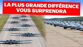 Comment l'US Air Force diffère de la force aérienne russe?