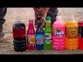 how to make rainbow saber tooth tiger with orbeez big coca cola mirinda vs mentos u0026 popular sodas