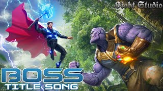 Boss Title Song || Thor || Marvel Hindi Music Video || Bisht Studio ||