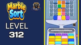 Marble Sort level 312 walkthrough solution