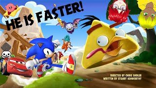 Why Chuck from Angry Birds is faster than Sonic