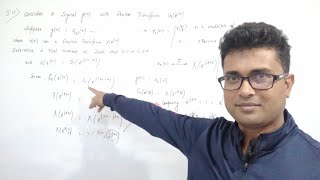 DTFT-13 | Solution of 5.11 of Oppenheim | How to use time expansion properties of Fourier Transform