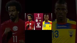Qatar vs Ecuador first world cup match 2022