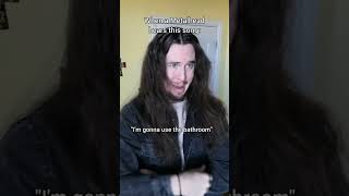 when a metalhead hears this song: #comedyskit #metal #metalhead #funny