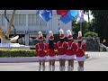 the long legged beauty and handsome guys ceremonial team s performance in scorching weather