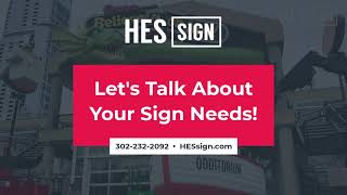 HES Sign | YESCO | Sign \u0026 Lighting Repair Company in Delaware