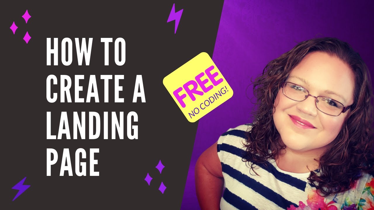 How To Create A Landing Page For Free **NO CODING** #builderall - YouTube