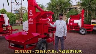 Basket model seed grader Grading machine By Chakradhar Company