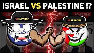 countries that support Israel vs Palestine ?