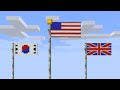 How to make a Flagpole in Minecraft (Java Edition)