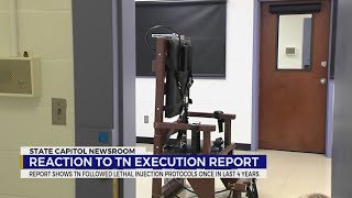 Advocacy groups react to Tennessee execution report