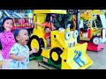 Naik Odong-odong Lucu 💞 Vlog Keluarga Riska 💞 Bayi Lucu Nangis Kejer Naik Odong-odong Karakter