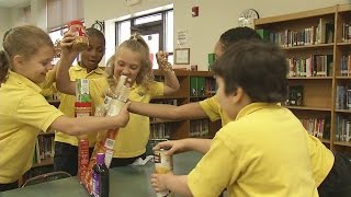 Children in Buffalo explain why they love the Fill the Backpack program