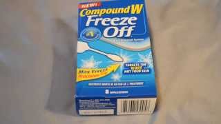 Compound W Freeze Off - Wart Remover Review