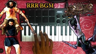 RRR Together We Rock BGM Keyboard Cover | MM Keeravaani | Ram Charan | NTR | SS Rajamouli