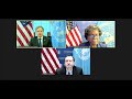 Secretary Blinken's virtual remarks at the United Nations Meeting