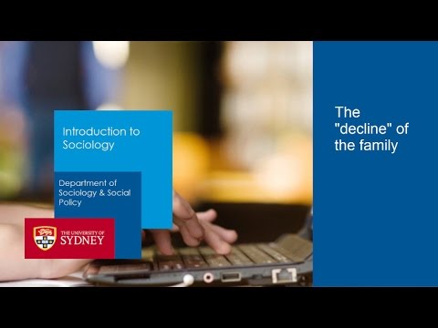 Is the family in decline sociology?