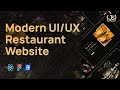 Build and Deploy a Fully Responsive Restaurant Website with Modern UI and UX in ReactJS