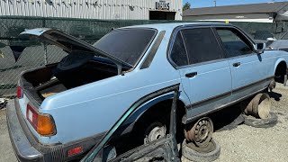 1987 BMW 733i E23 at Junkyard