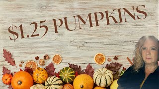 GRAB Dollar Tree Pumpkins for these fabulous makeovers/4 styles