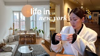 LIFE IN NEW YORK | busy days in my life, cozy winter days, work life balance