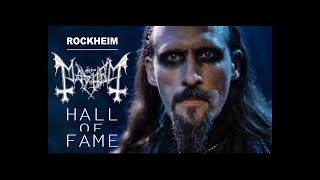 Rockheim Hall of Fame '2021, сюжет о внесении Mayhem в зал славы Rockheim (русская озвучка)