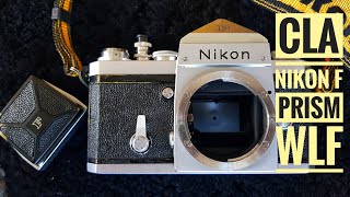 Camera Cafe124: กล้องฟิล์ม Nikon F Fully CLA + Cleaning Prism \u0026 Waist Level Finder