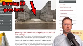 Concrete BUNKERS required for EV storage! MGUY EV News 22 May 2024 | MGUY Australia