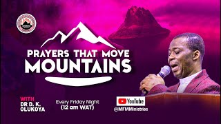 PRAYERS THAT MOVE MOUNTAINS Episode 111 with Dr D  K  Olukoya