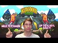 Kingdom Cash Multi Chain! UP TO 4.45% daily THE STAMP AUDIT!