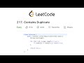 LeetCode Contains Duplicate Solution Explained - Java