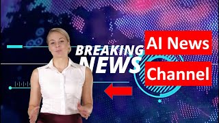 Create AI News Channel Video | AI News Anchor | AI News Channel Video Kaise Banayen
