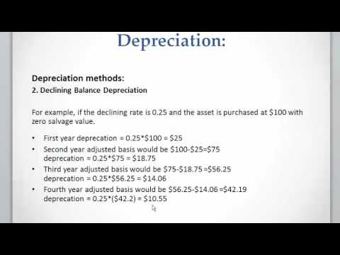 Double Declining Balance Depreciation Method Accounting Services Double Declining Balance Depreciation Method Accounting Services