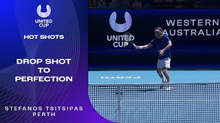 Stefanos Tsitsipas Executes a Perfect Drop Shot | United Cup 2025 Group C