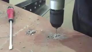 Drilling Hardox 450 with TTP HARD drill bits \u0026 CUT IT metal cutting paste