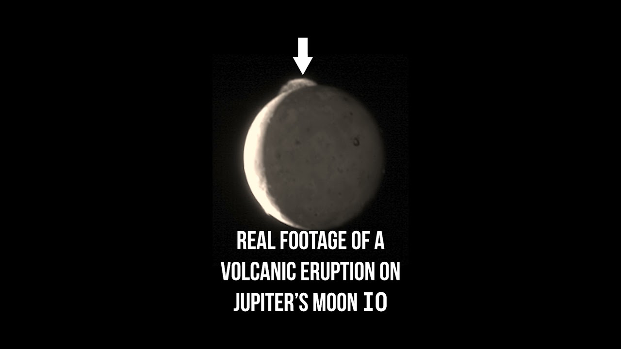 NASA Captured A Huge Volcanic Eruption On Jupiter's Moon IO! - YouTube