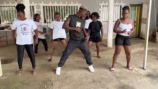 Cabedal remix - Mauro victor coreografia simples (from angola) #dance #coreografia