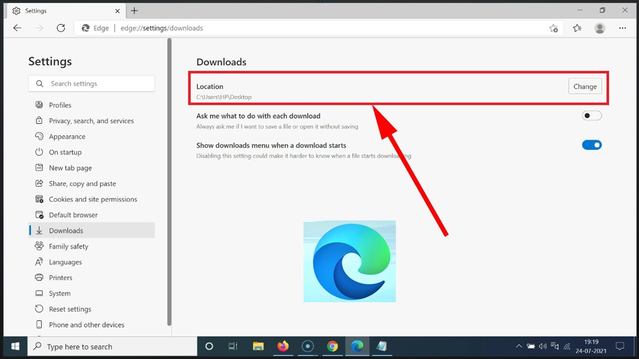 How To Change Default Download Location In Edge Browser On Windows 10 ...