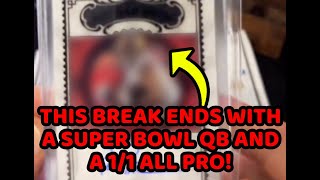 A 1/1 All Pro Hits! ($750 Full Break) #cards #panini #cardbreaks #jalenhurts #superbowlchampions