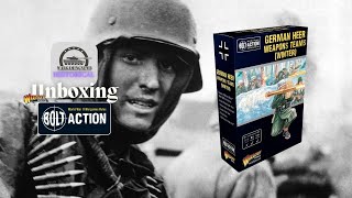 Unboxing Warlord Games German Heer Weapons Teams (Winter) [Unboxing]